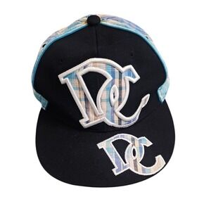 DC Washington DC Nationals MLB Hat Fitted Plaid‎ Baseball Cap
